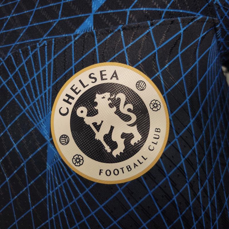 Camisa Nike - Chelsea Away 2023/24 Jogador- Azul