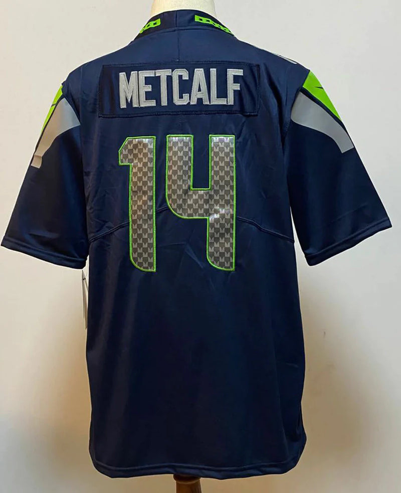 Camisa Jersey Seattle Seahawks - 3 Russell Wilson - 14 DK Metcalf - 16 Tyler Lockett