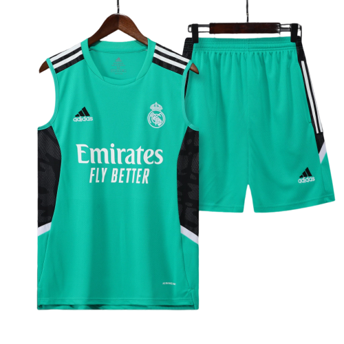 Conjunto Regata Real Madrid 22/23 Adidas - Verde