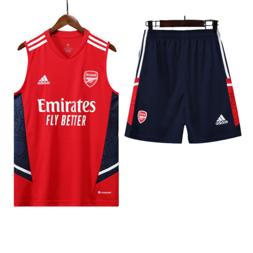 Conjunto Regata Arsenal Training 22/23 Adidas - Vermelho