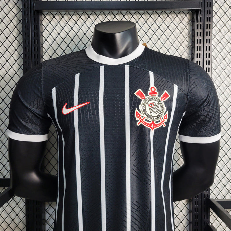 Camisa Nike Corinthians II 23/24 Jogador Masculina - Preta