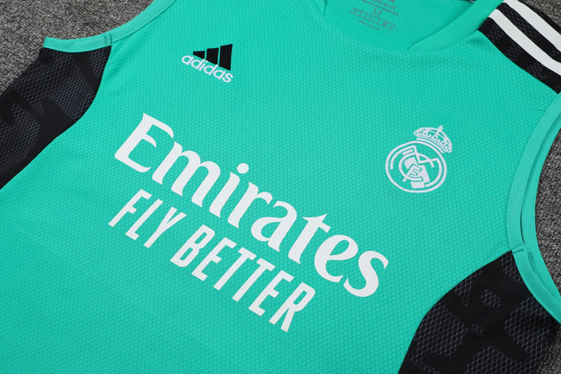 Conjunto Regata Real Madrid 22/23 Adidas - Verde