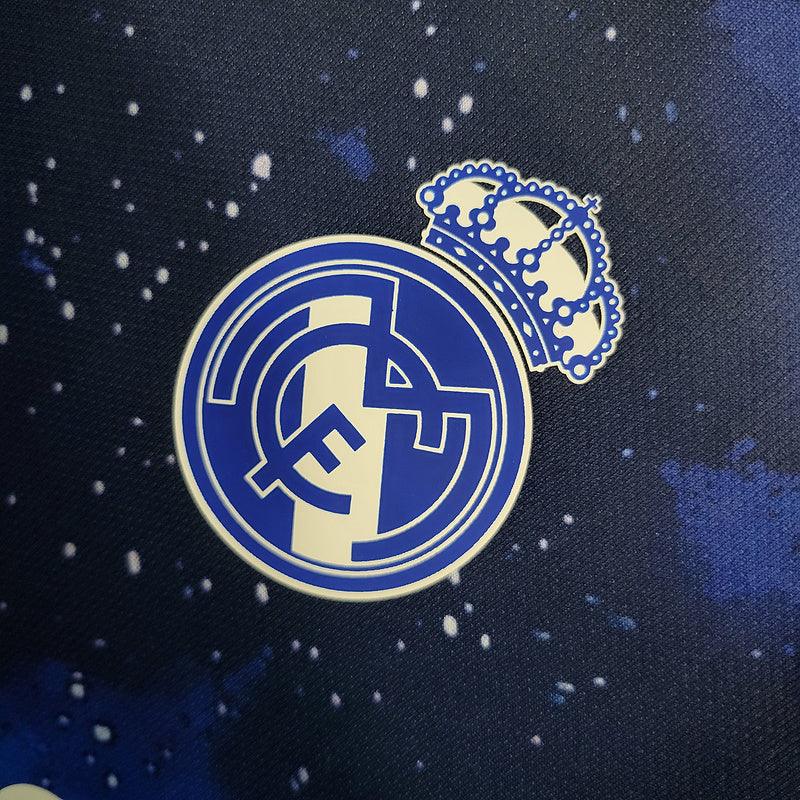 Camisa Adidas Real Madrid I 18/19 - Retrô Azul galáxia