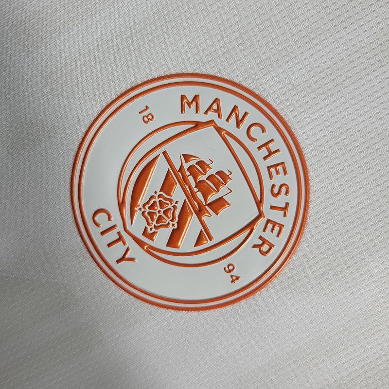 Camisa Puma - Manchester City Away 2023/24 Polo- branca