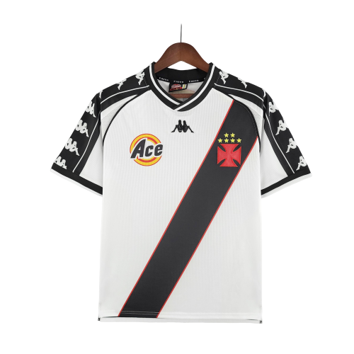 Camisa Retrô Kappa Vasco II - 1999- Branco