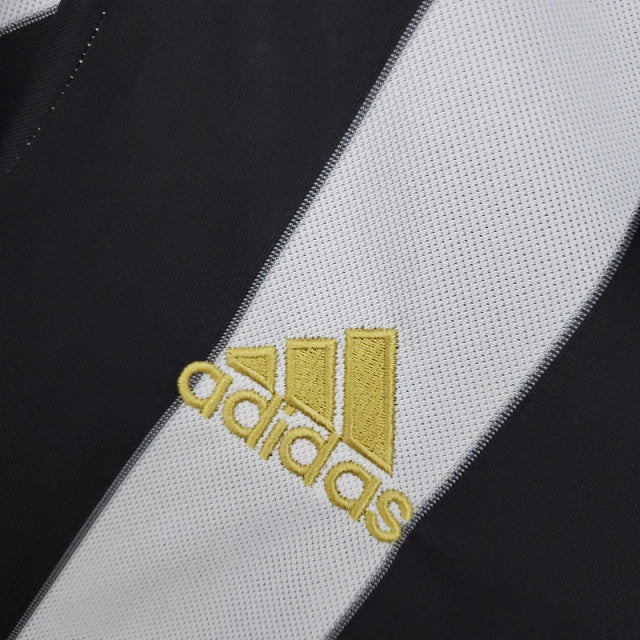 Camisa Juventus Retrô 2017/2018 Preta e Branca - Adidas