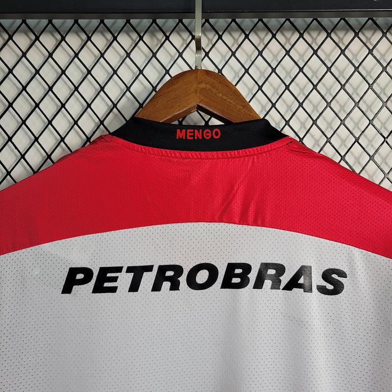 camisa Adidas - Flamengo Away 2008/09 Retrô branco