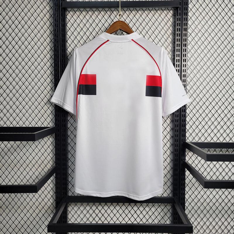 camisa Adidas - Flamengo Away 2002 Retrô  branco