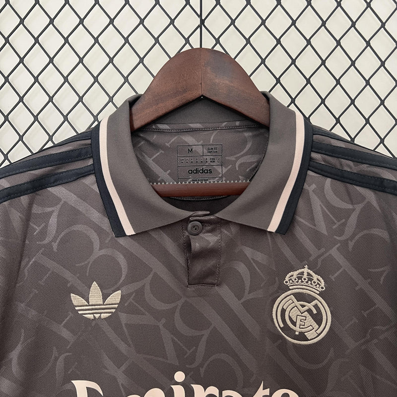 Camisa Real Madrid 24/25 Versão Torcedor (Fora 1)