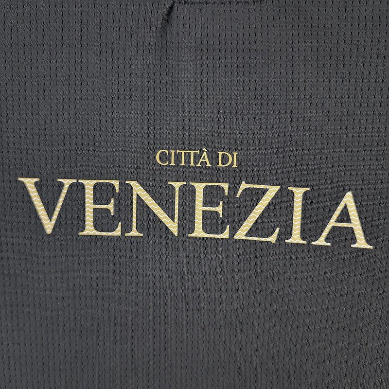 camisa Kappa - Venezia Home 2022/23 Polo Mascuino- Preto