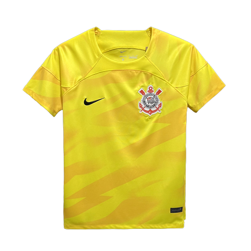 Camisa Nike Corinthians Goleiro 23-24 Torcedor Masculina - Amarela