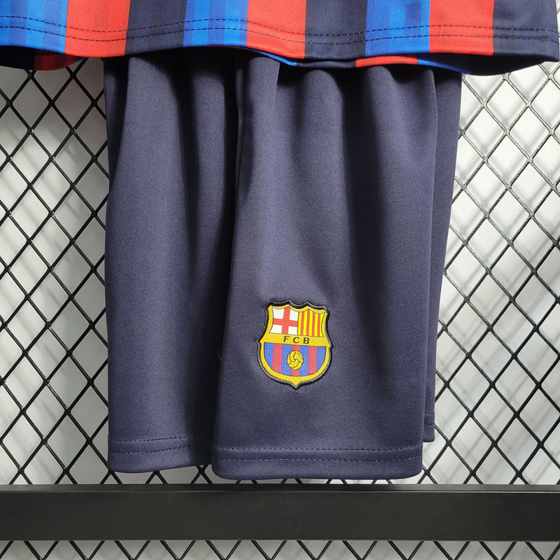 Kit Nike Barcelona I - 2022 - RNZ  - 01 em Artigos Esportivos