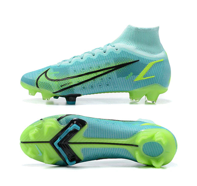 Chuteira de Campo Nike Mercurial Superfly VIII Elite FG Impulse Pack - Blue, green