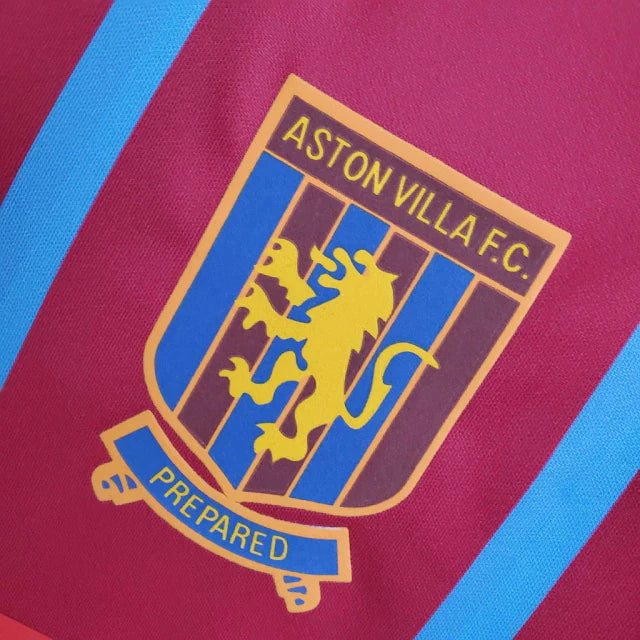 Camisa Aston Villa Retrô 1993/1995 Vermelha - Asics