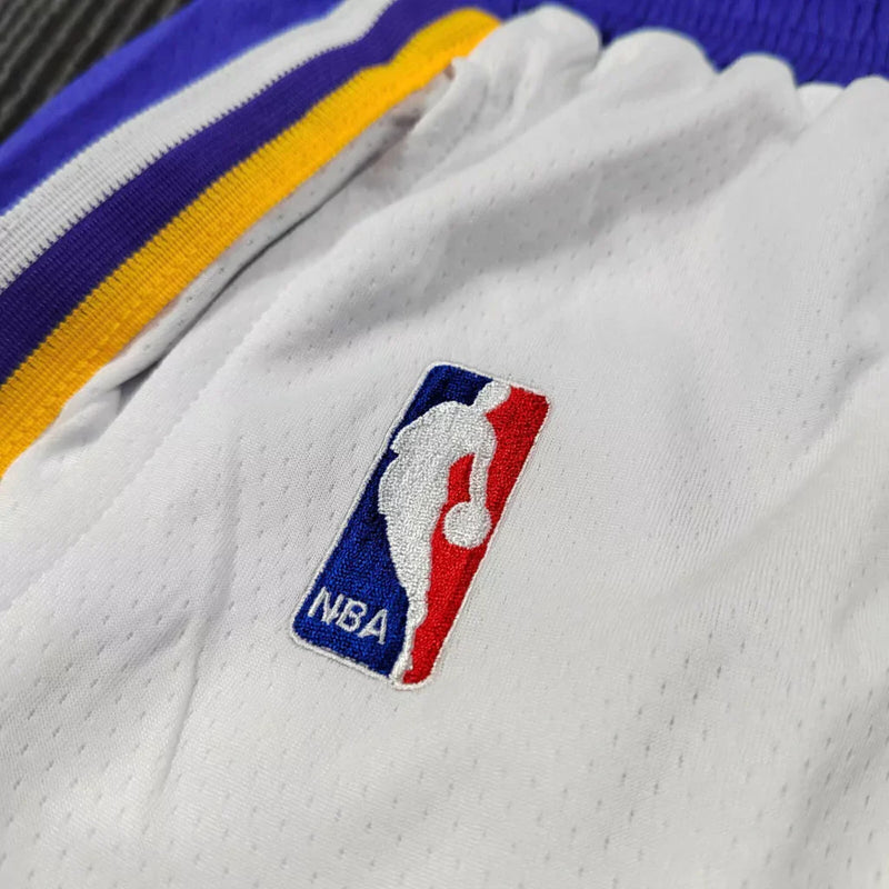 Shorts NBA Golden State Warriors 23/24 Casual Nike-branco