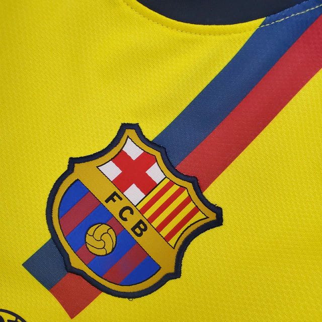 Camisa Barcelona Retrô 2008/2009 Amarela - Nike