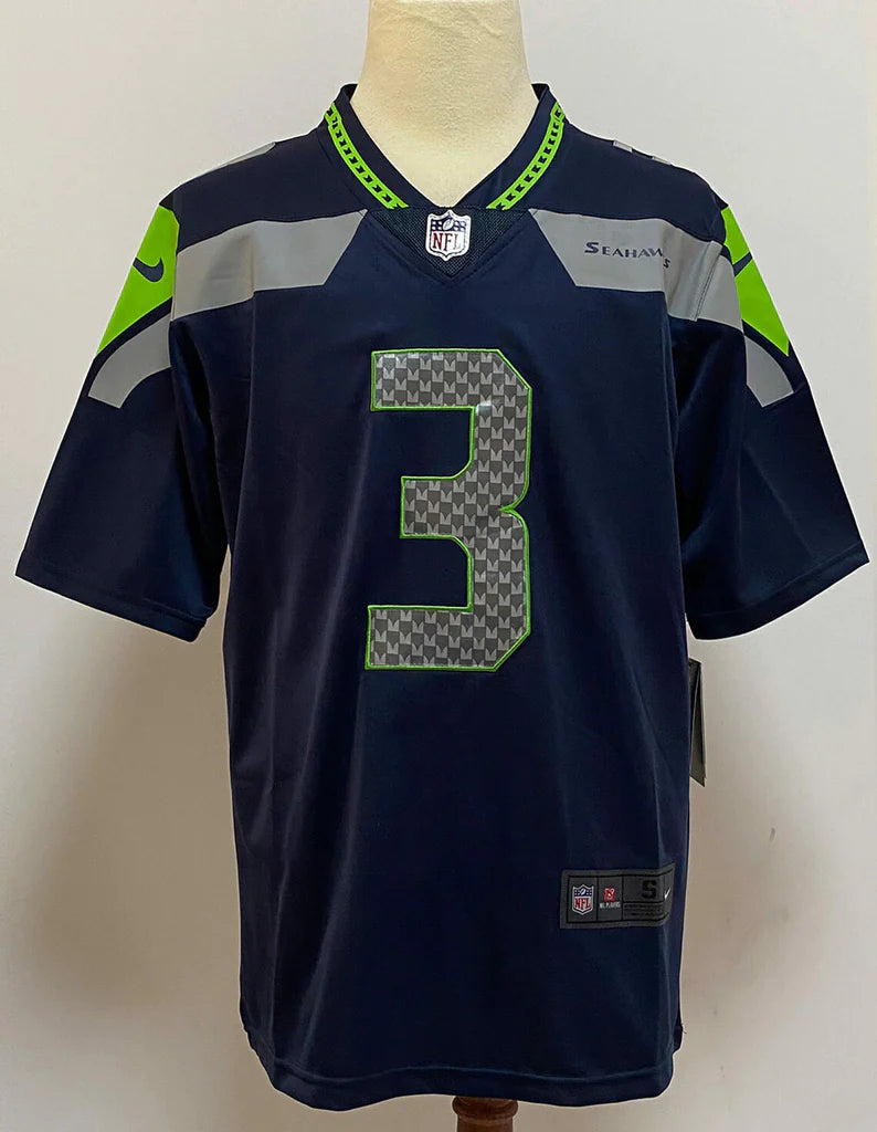 Camisa Jersey Seattle Seahawks - 3 Russell Wilson - 14 DK Metcalf - 16 Tyler Lockett