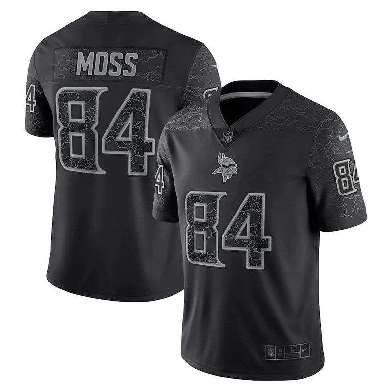 Camisa Minnesota Vikings Randy Moss Retired Player RFLCTV Limited Jersey