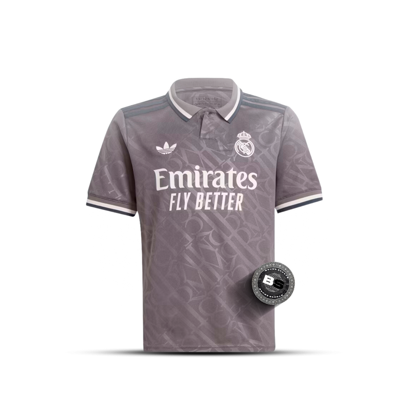 Camisa Real Madrid 24/25 Versão Torcedor (Fora 1)