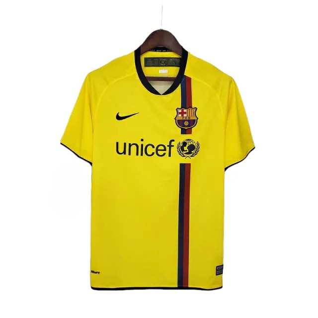 Camisa Barcelona Retrô 2008/2009 Amarela - Nike