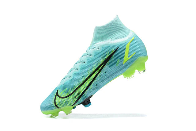 Chuteira de Campo Nike Mercurial Superfly VIII Elite FG Impulse Pack - Blue, green