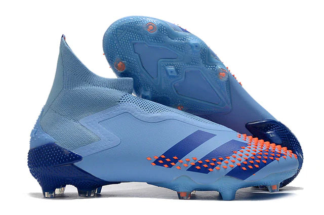 Chuteira de Campo Adidas Predator Mutator 20+ FG Light Blue Tormentor