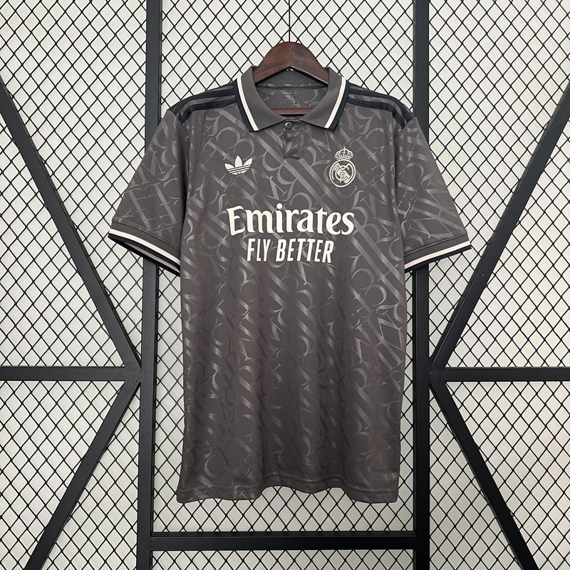 Camisa Real Madrid 24/25 Versão Torcedor (Fora 1)