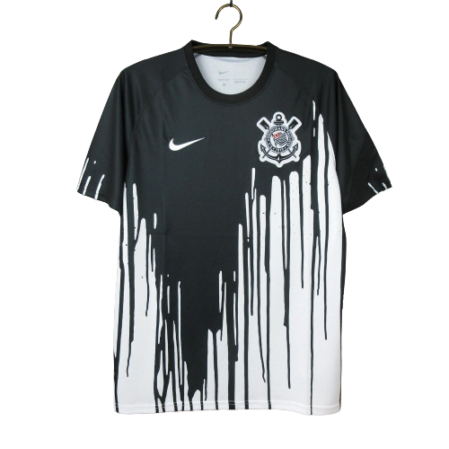 Camisa Nike Corinthians Edição Especial 23-24 Torcedor Masculina - Preta e Branca