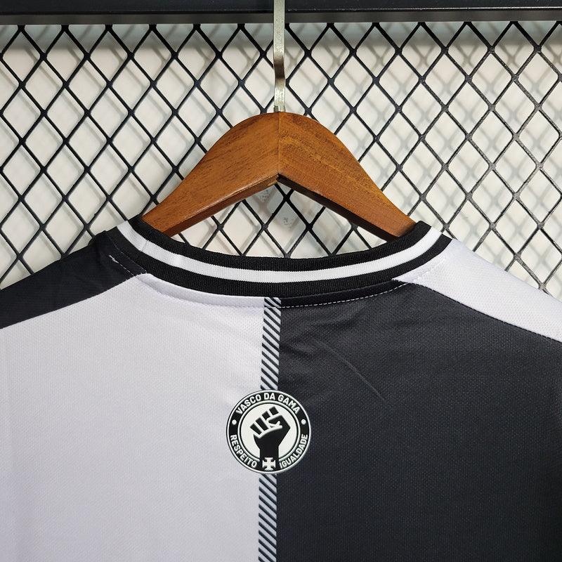 Camisa Kappa- Vasco Da Gama  2023/24 Edição Especial- Preto- Branco