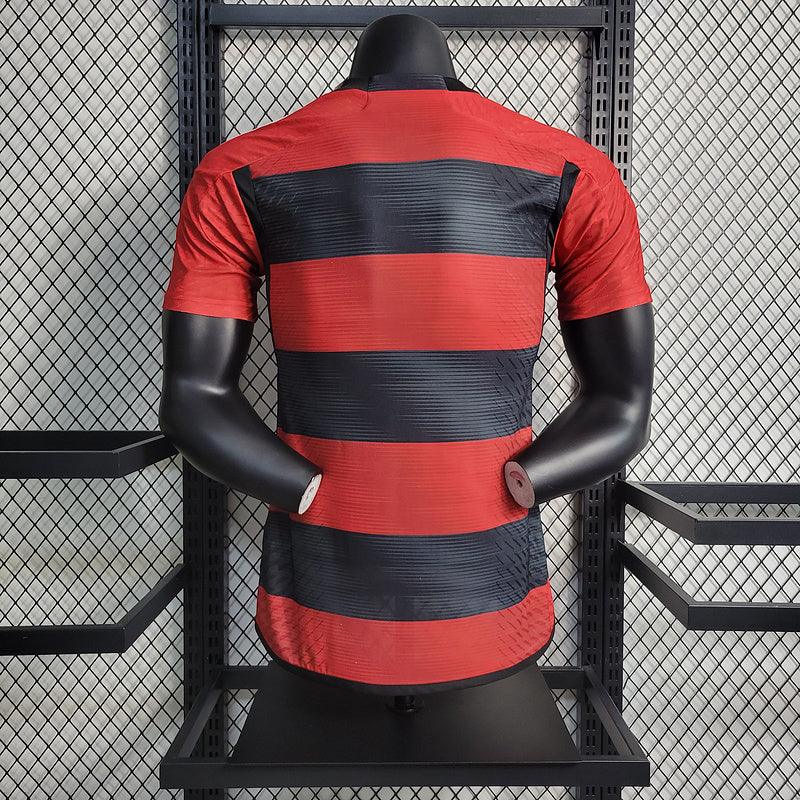 camisa Adidas - Flamengo Home 2023/24 Jogador  vermelho- preto