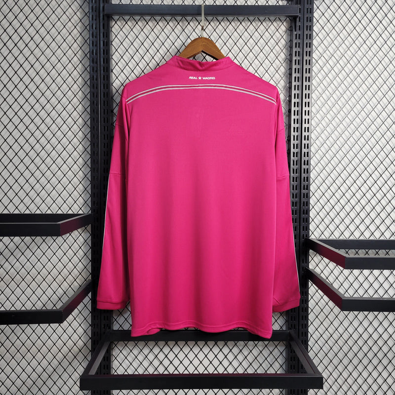 Camisa Adidas Real Madrid III 14/15 - Retrô Manga Longa- Rosa