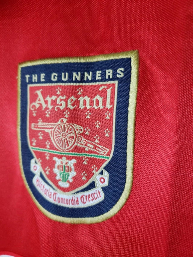 Camisa Arsenal Retrô 1998 Vermelha e Branca - Nike