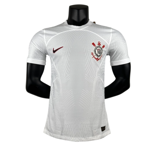 Camisa Nike Corinthians I 2023/24 Jogador Masculina - Branca