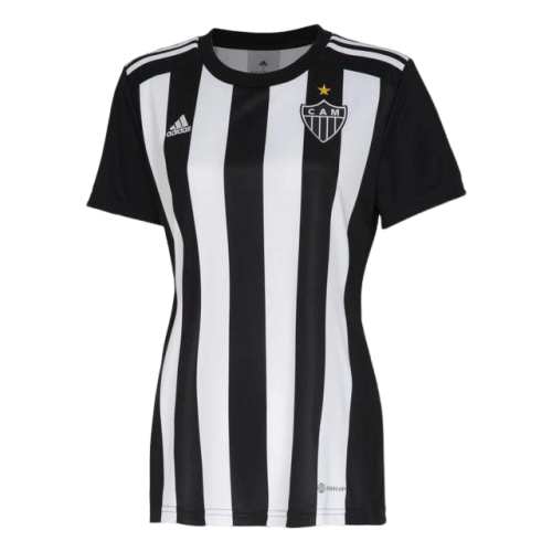 Camisa Adidas Atlético Mineiro I 2022 - Feminina- Preto