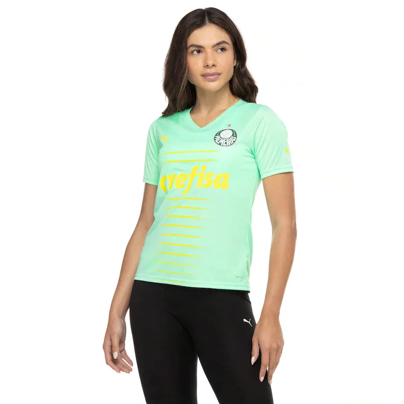 Camisa Puma Palmeiras III 2022 Feminina - RNZ  - 01 em Artigos Esportivos