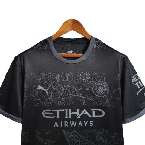 Camisa Manchester City 23/24 - Torcedor Puma Masculina - Preto