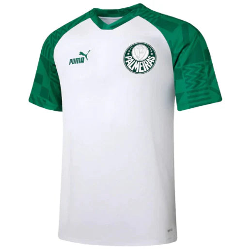 Camisa Palmeiras Treino 23/24 Torcedor Puma Masculina - Branco