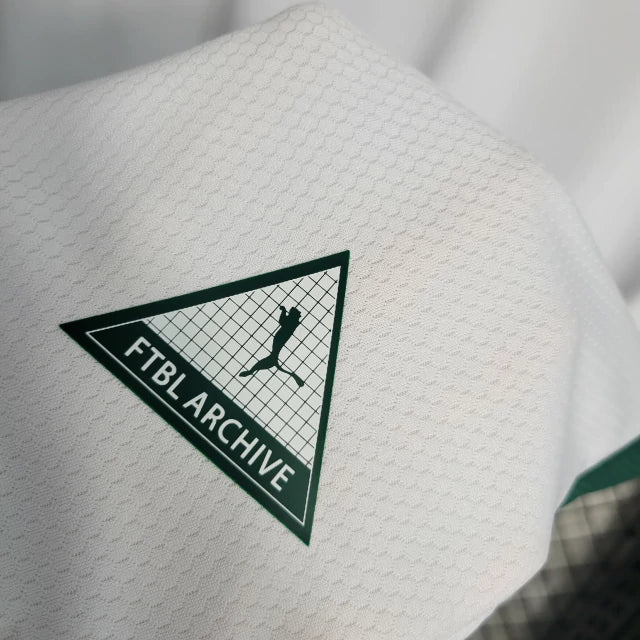 Camisa Palmeiras Treino 23/24 - Torcedor Puma Masculina - Branco e Verde