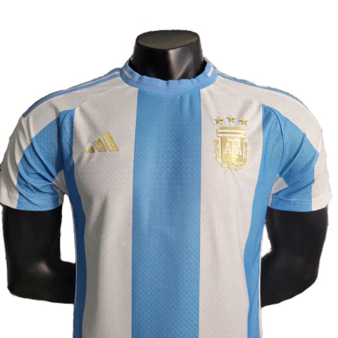 Camisa Argentina I 23/24 Jogador Adidas Masculina - Azul