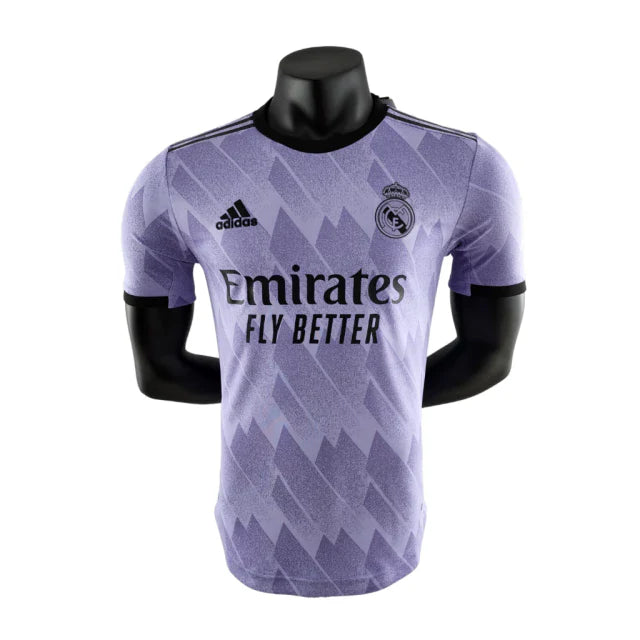 Camisa Real Madrid Away 22/23 Jogador Adidas Masculina - Roxa