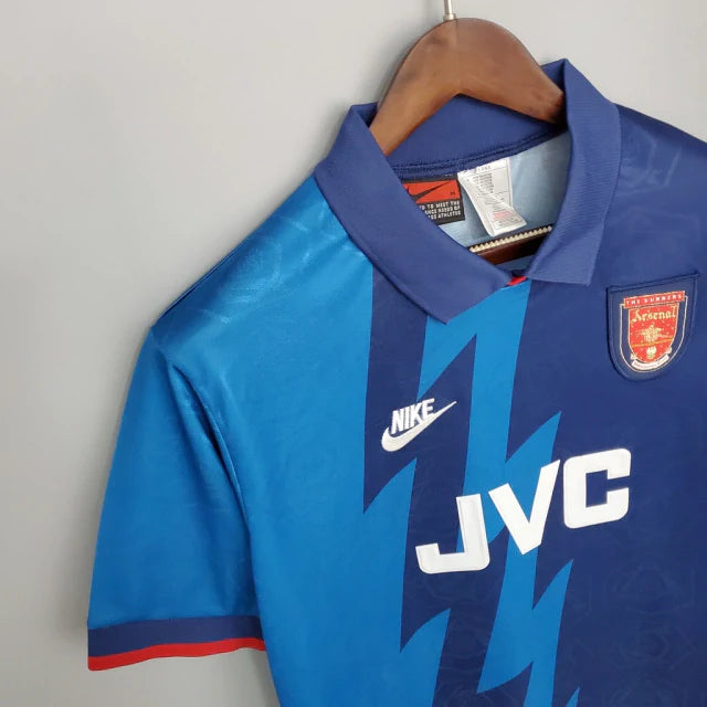 Camisa Retrô Arsenal Away 95/96 Torcedor Nike Masculina - Azul Marinho