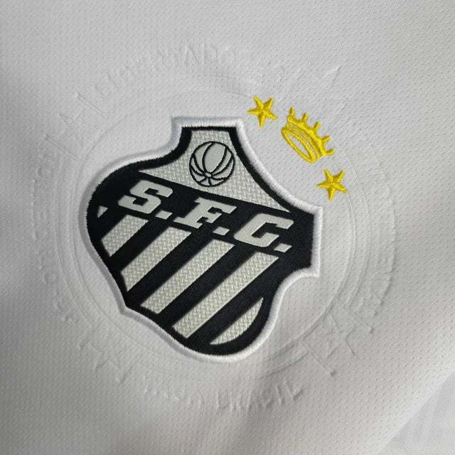 Camisa Santos Umbro 23/24 Torcedor Feminina - Branco