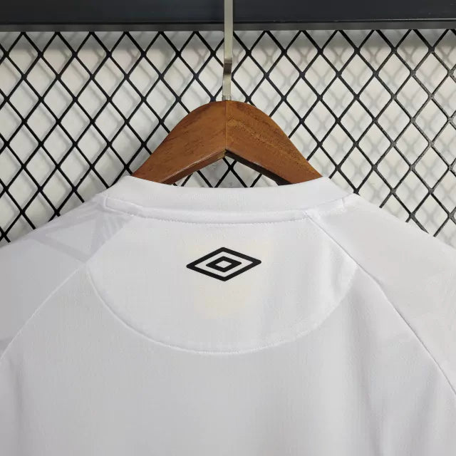 Camisa Santos Umbro I 23/24 Torcedor Masculina - Branco