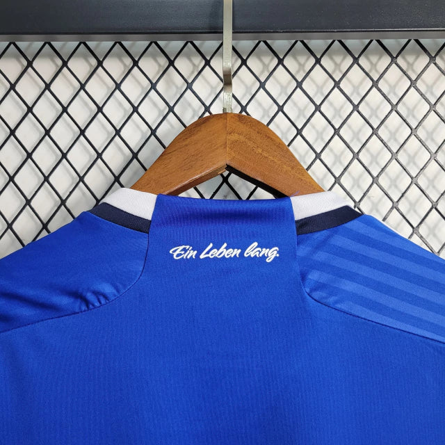 Camisa Schalke 04 I 23/24 - Torcedor Adidas Masculina - Azul