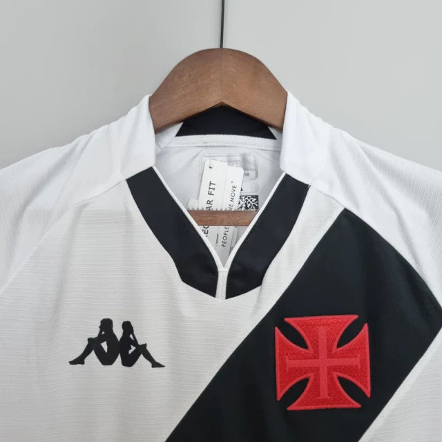 Camisa Vasco da Gama II 22/23 Torcedor Kappa Masculina - Branca