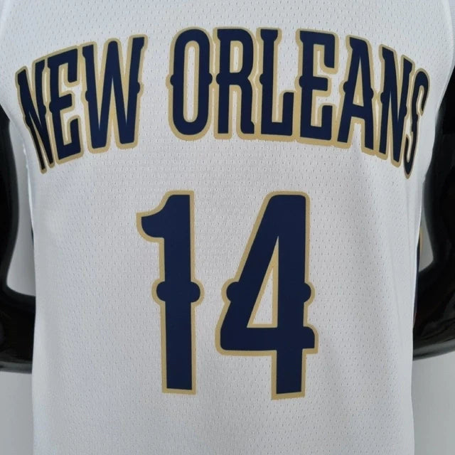 Camisa NBA New Orleans Pelicans Nike - Branca