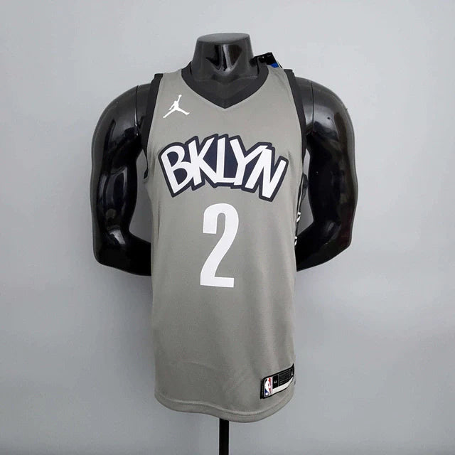 Camisa Regata Brooklyn Nets Branca e Preta - Nike - Masculina