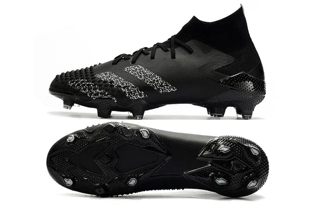 Chuteira de Campo Chuteira Adidas Predator 20+ FG Unissex Shadow Beast