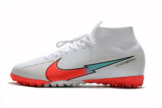 Chuteira de Campo Chuteira Society Nike Mercurial Superfly 7 Flash Crimson