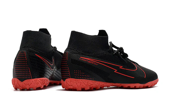 Chuteira de Campo Chuteira Society Nike Mercurial Superfly 7 Preto e Vermelho